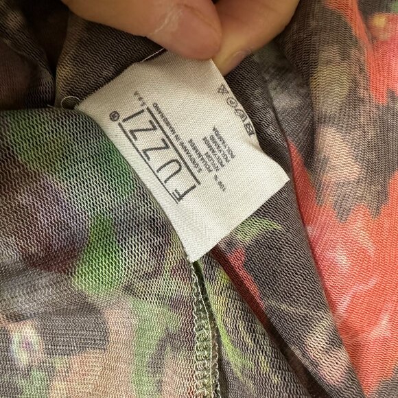 Jean Paul Gaultier green mesh top size M - Picture 3 of 11